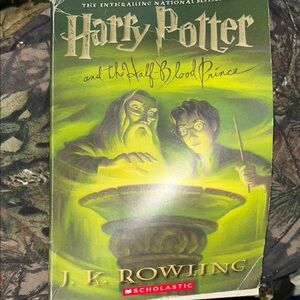 Scholastic Green Harry Potter and the Half-Blood Prince
